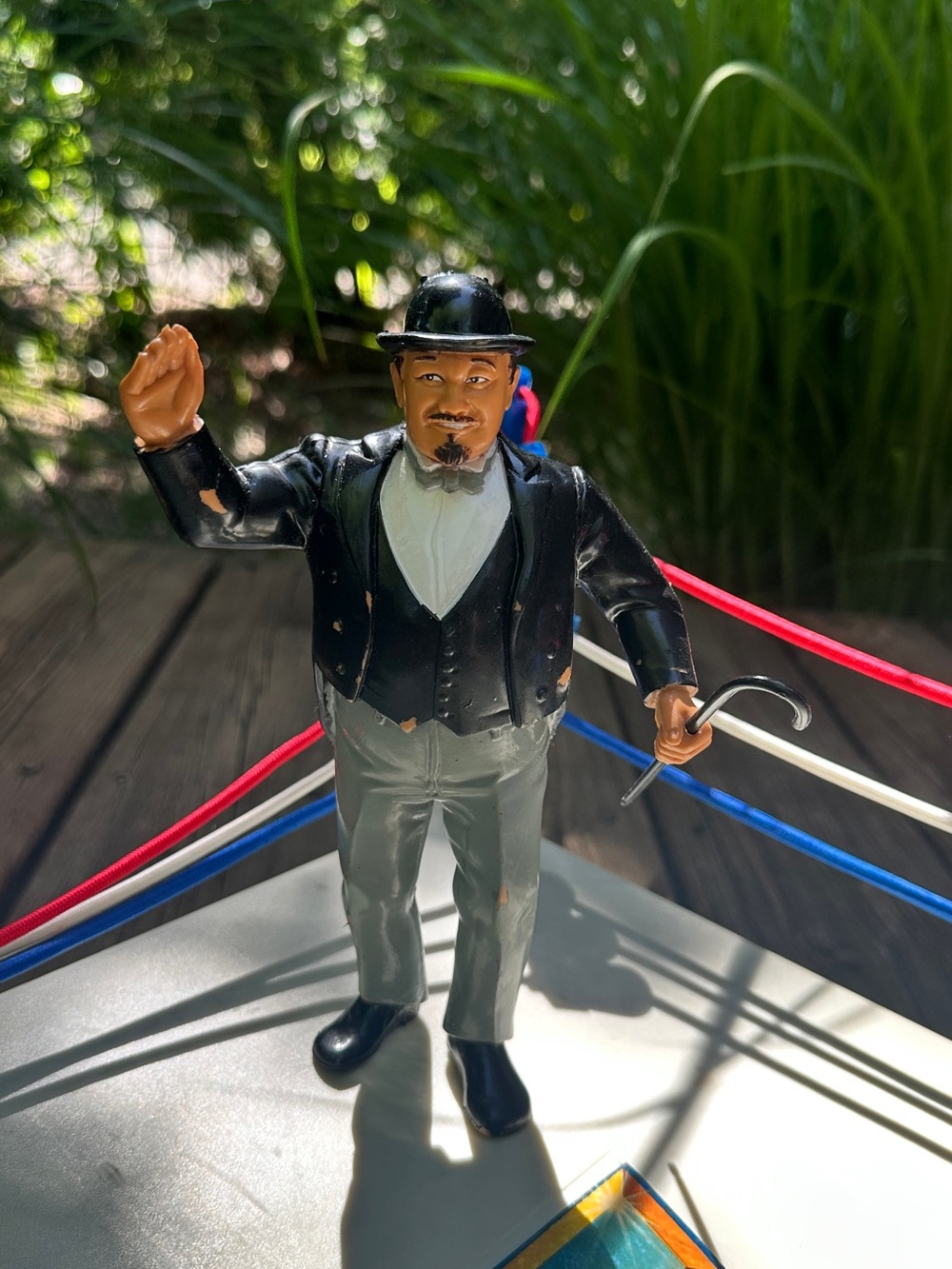 Vintage 1986 LJN WWF WWE Mr. Fuji Wrestling Action Figure